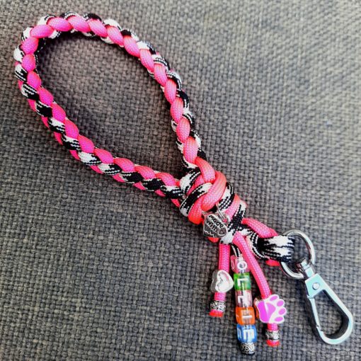 Korte luxe keycord - Afbeelding 3