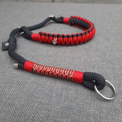 Jachtlijn halsband paracord halsgedeelte